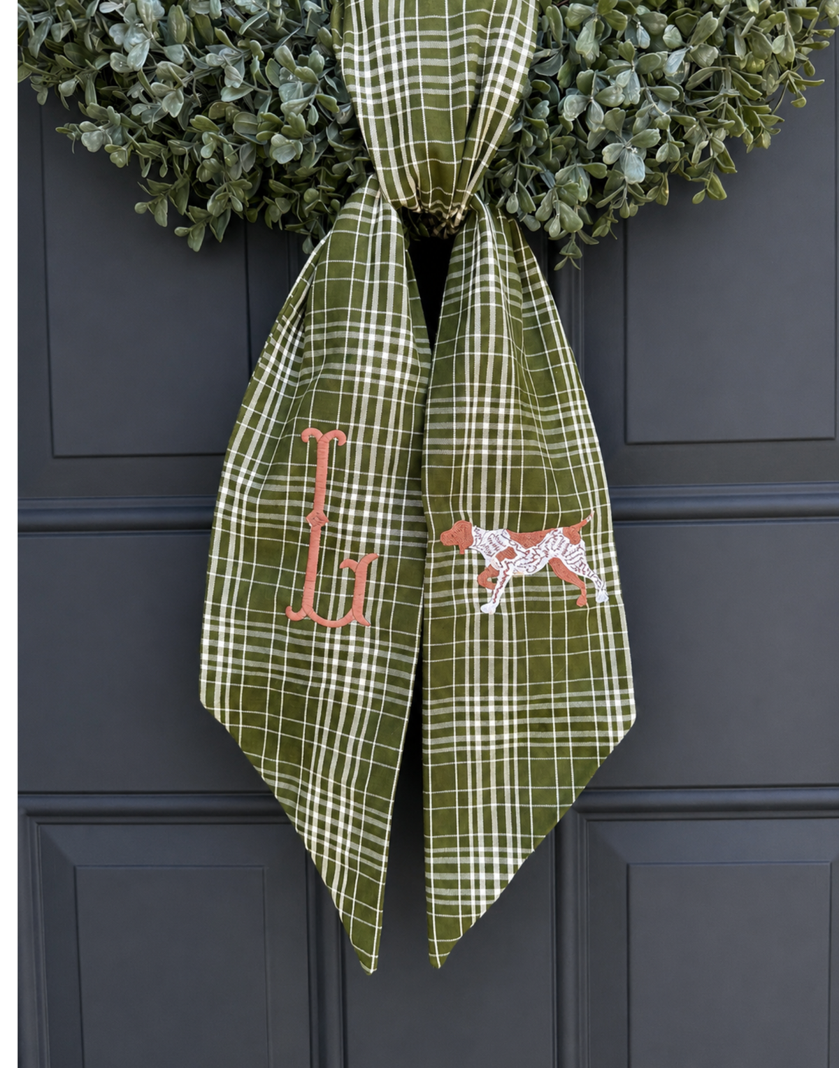 Gsp wreath sash