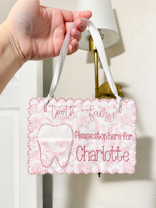 Tooth fairy door sign(boutique)