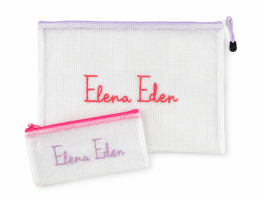 Name mesh bag