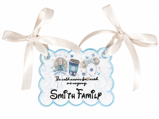 Elsa stroller tag