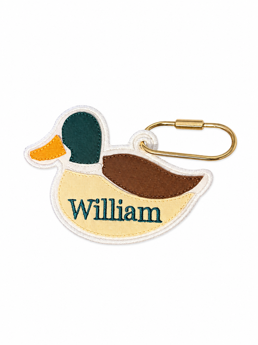 Embroidered Mallard tag